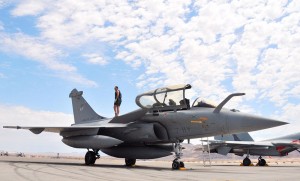 800px-rafale_red_flag_08-402 A crewman performs a post-flight check on a Armee de l'Air (French Air Force) Rafale B fighter at Nellis Air Force Base, Nevada (USA), on 7 August 2008. The French Rafale was from Escadre de Chasse 2/7 "Provence" (Fighter Squadron 2/7) from St. Dizier air base, Champagne-Ardennes region, France. The "Red Flag 08-4" exercise was an two-week exercise that pits forces in a realistic aerial "battlefield" to hone the fighting skills of American and allied airmen. Republic of Korea, Indian, Navy and Air Force teams were joining the French Air Force in Red Flag 08-4.