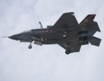F-35 preps for its first vertical landing.