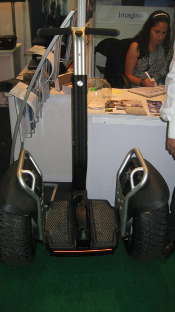 The x2 model Segway at INDESEC.