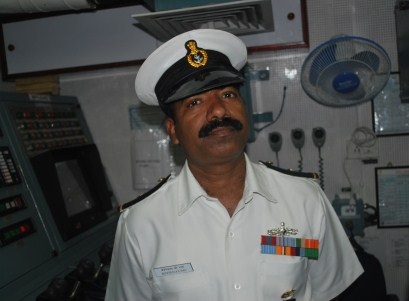 Master Chief Petty Officer Bederedla C Rao.