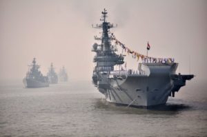 Aircraft carrier INS Viraat at PFR in Mumbai The aircraft carrier INS Viraat.