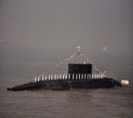 A Kilo class submarine.