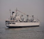 The tanker, INS Jyoti.