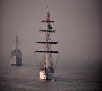 The navy's sailing vessel INS Tarangini.
