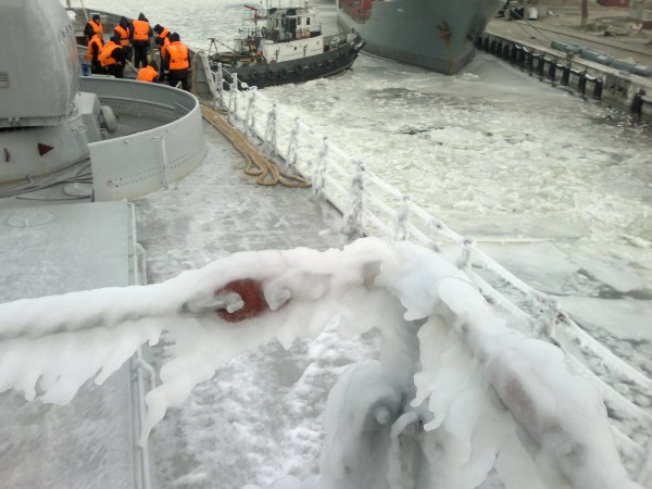 While the Indian Navy does not necessarily have compelling requirements that mandate its warships to navigate through such extreme conditions, the sea trials are a proof of capability and robust construction.